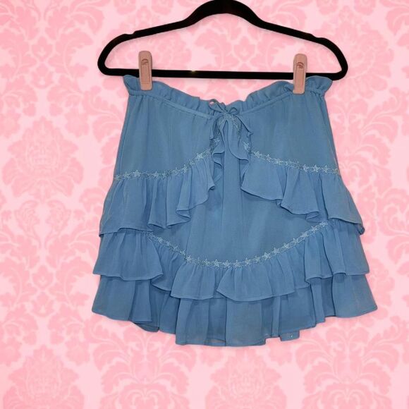 Lovers-friends Women's Blue Skirt - Picture 1 of 8